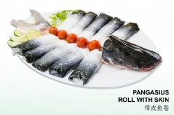 PANGASIUS ROLL WITH SKIN