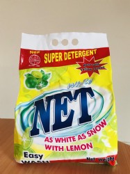 White NET Lemon Detergent Powder 3,5kg/4