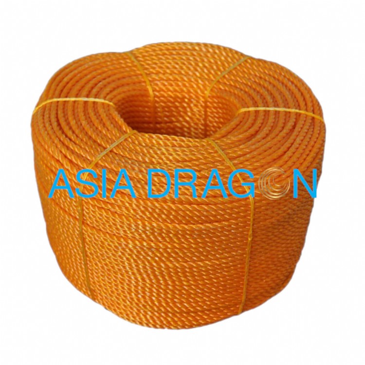Orange HDPE Rope