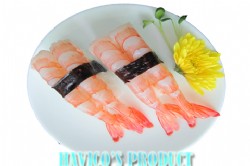 Blanched vannamei sashimi