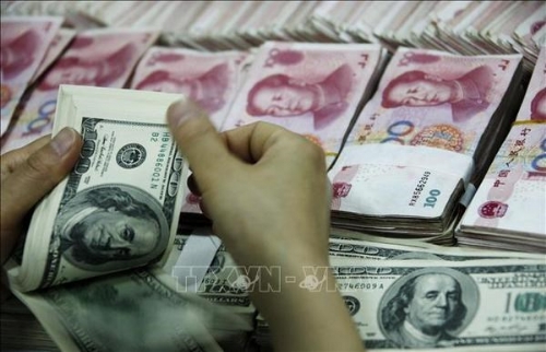 Reference exchange rate up 23 VND