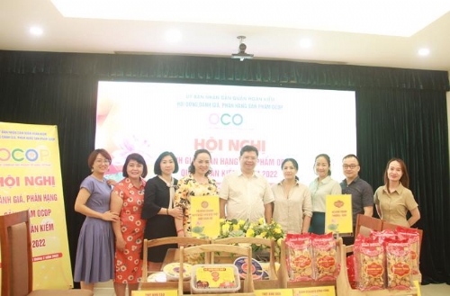 Evaluation and classification of OCOP products Hoan Kiem District in 2022